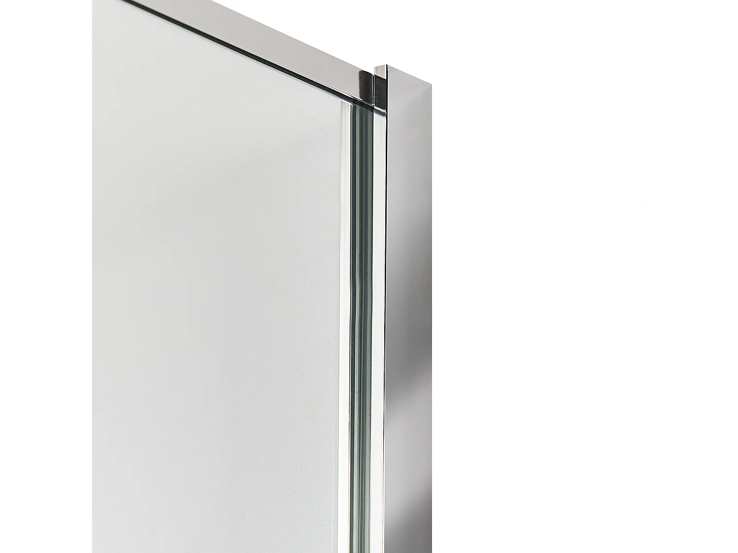 Duschwand WASPAM 100 x 190 cm Silber