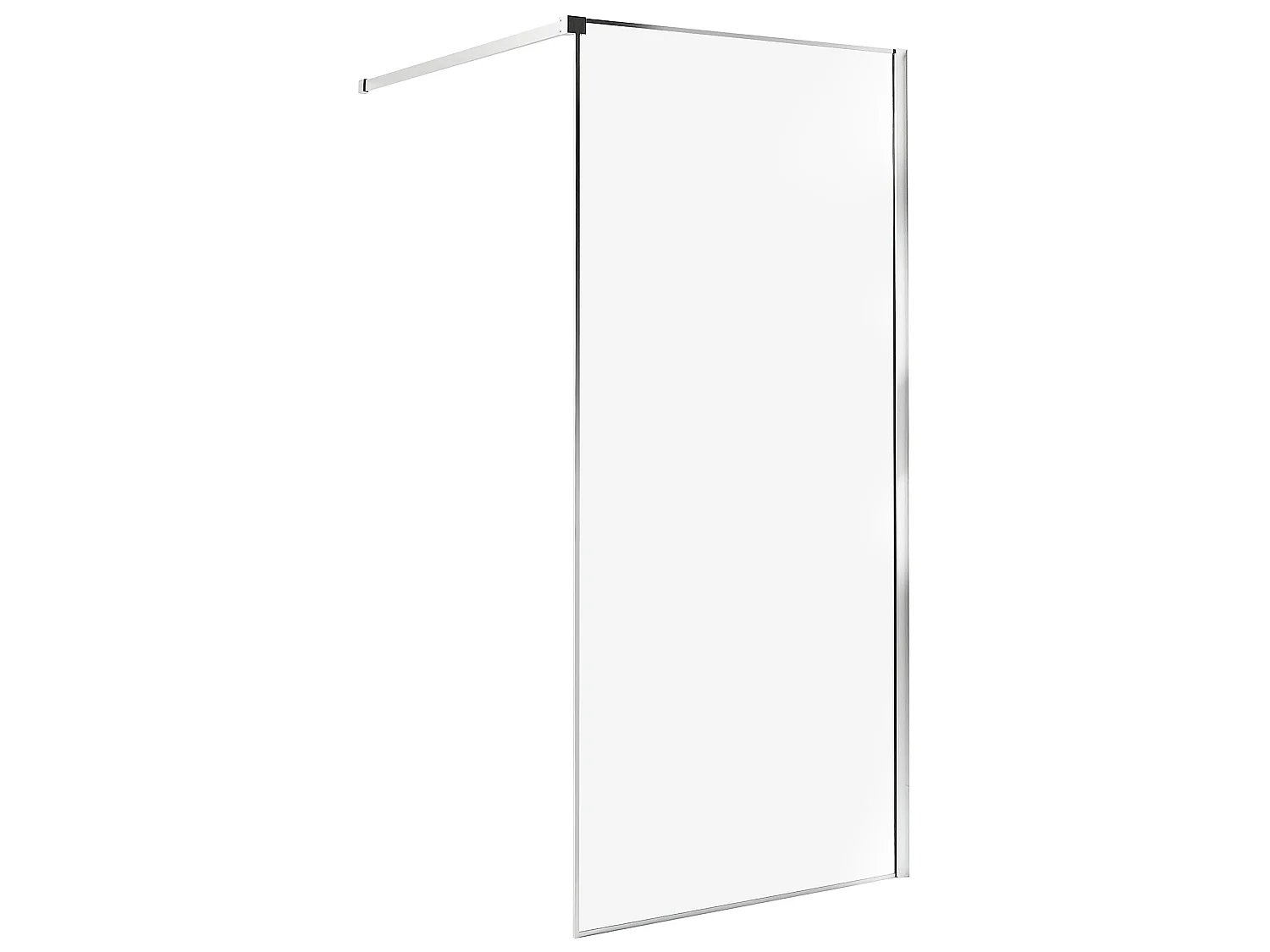 Shower Screen WASPAM 900 x 1900 mm Silver