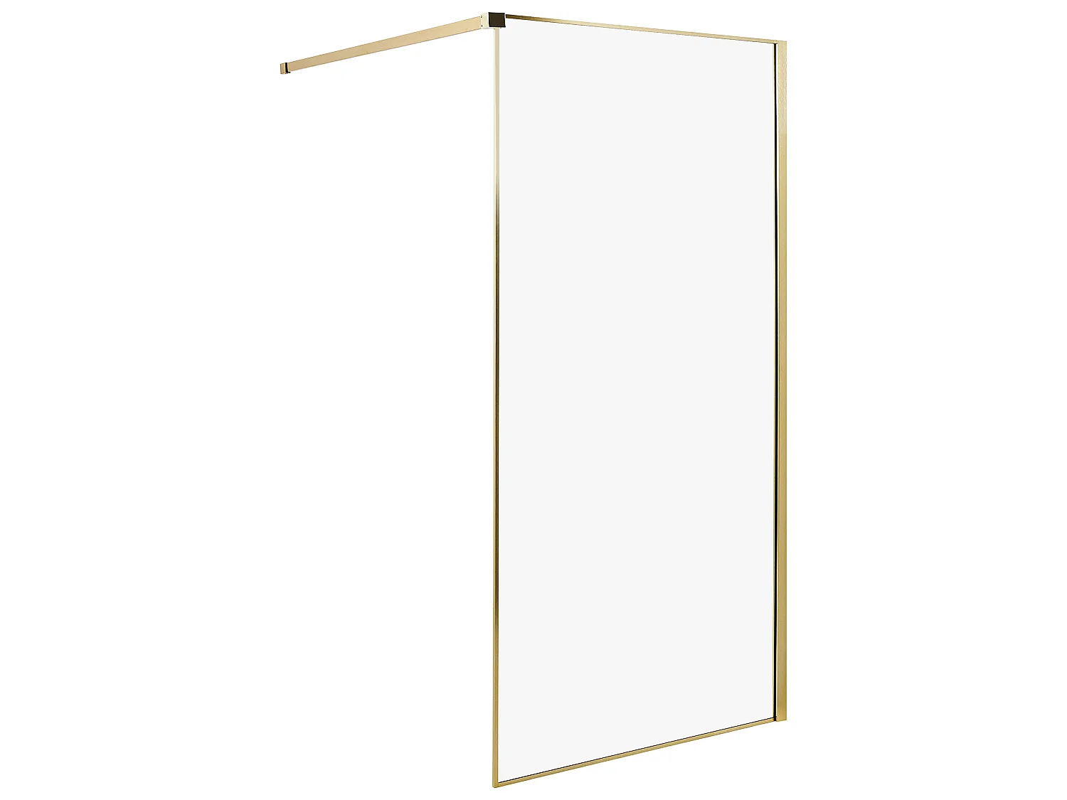 Shower Screen WASPAM 1000 x 1900 mm Gold