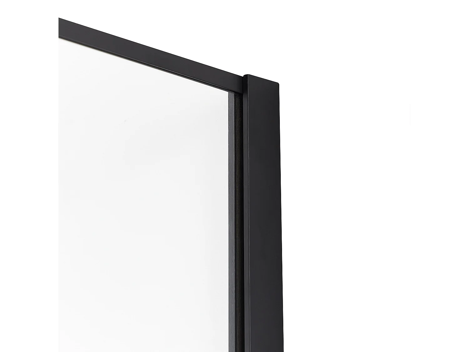 Shower Screen WASPAM 800 x 1900 mm Black