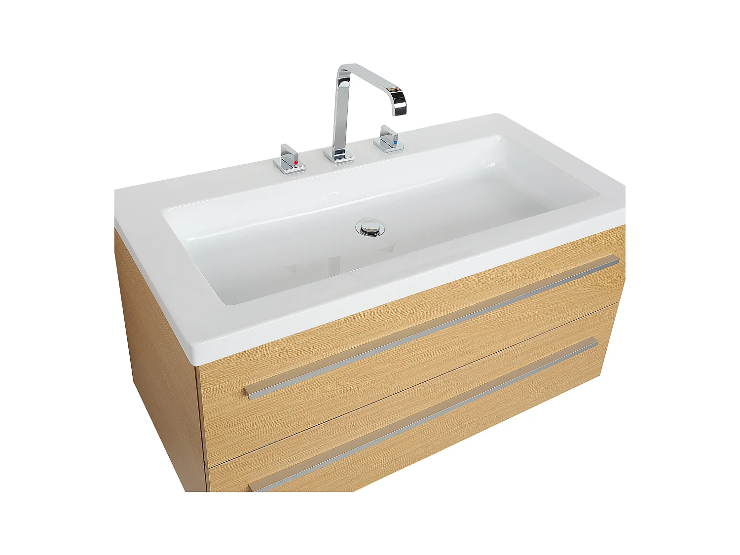 Ensemble de meubles de salle de bain ALMERIA 101 cm Beige