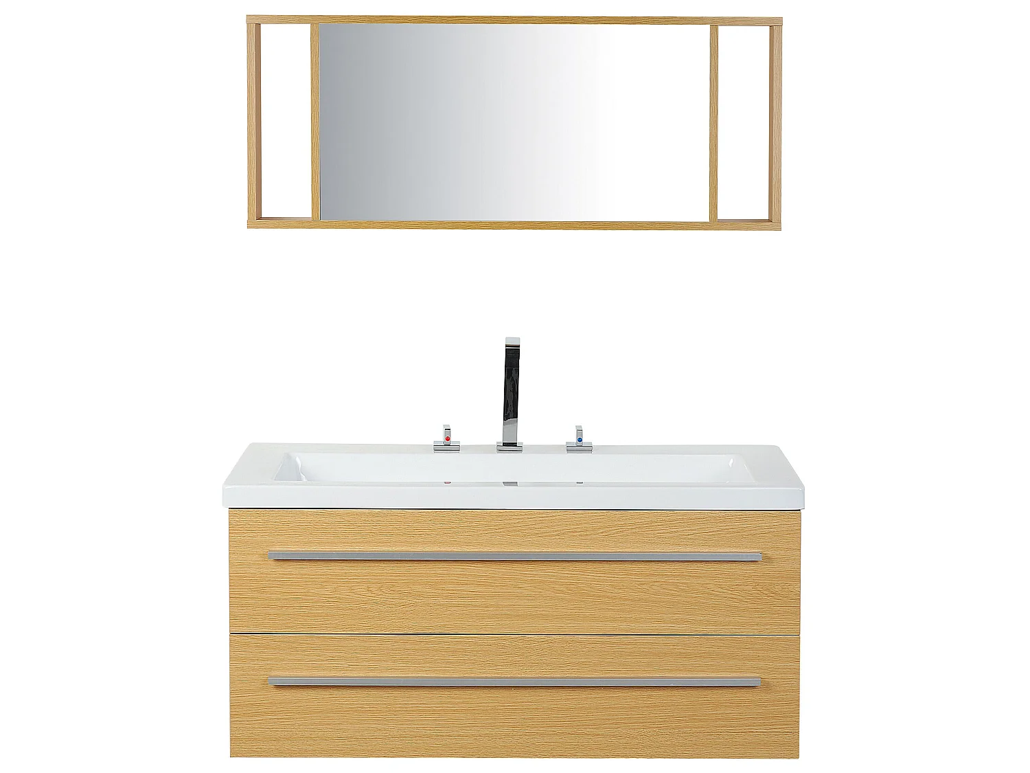 Badmöbel Set ALMERIA 101 cm Beige