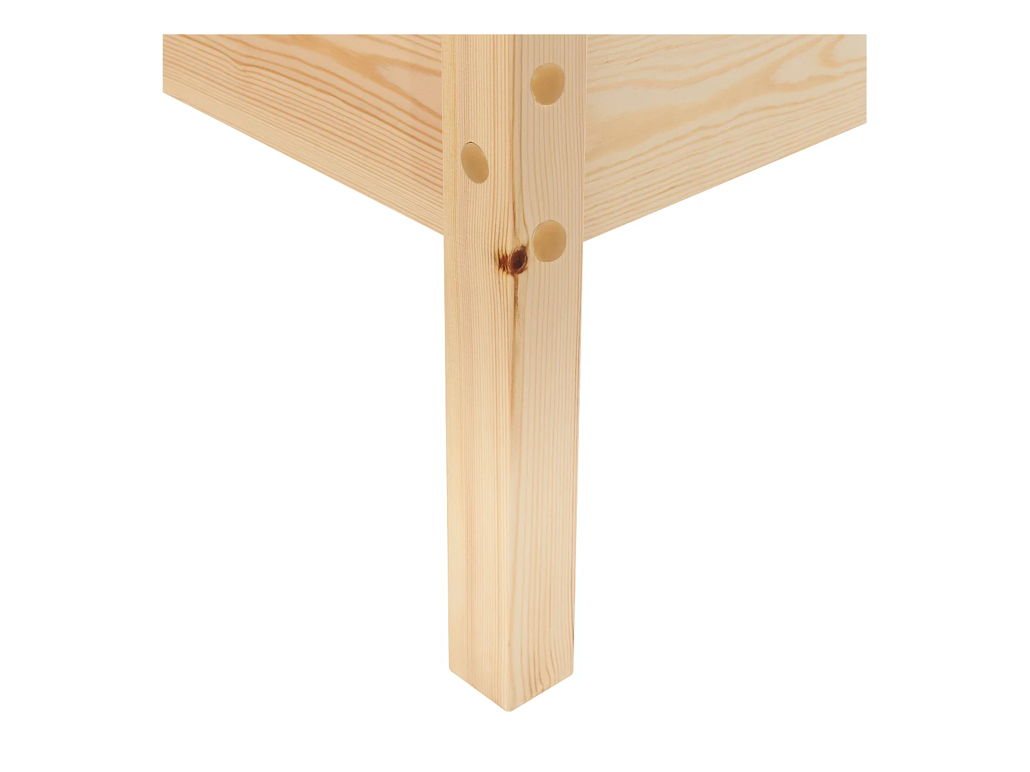 Lit en forme de maison pour enfant 90 x 200 cm en bois clair CHARRIN