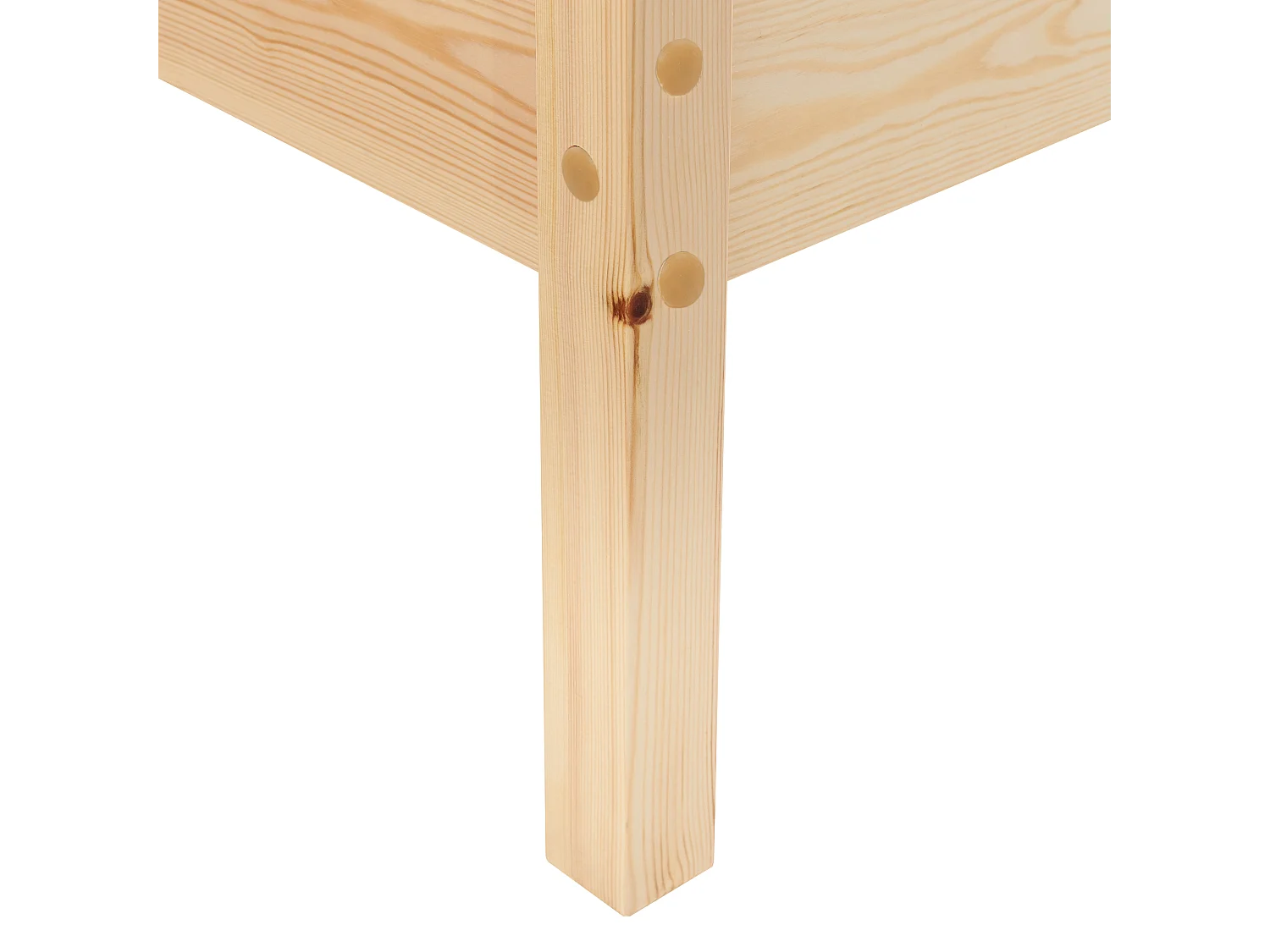 Lit en forme de maison pour enfant 90 x 200 cm en bois clair CHARRIN