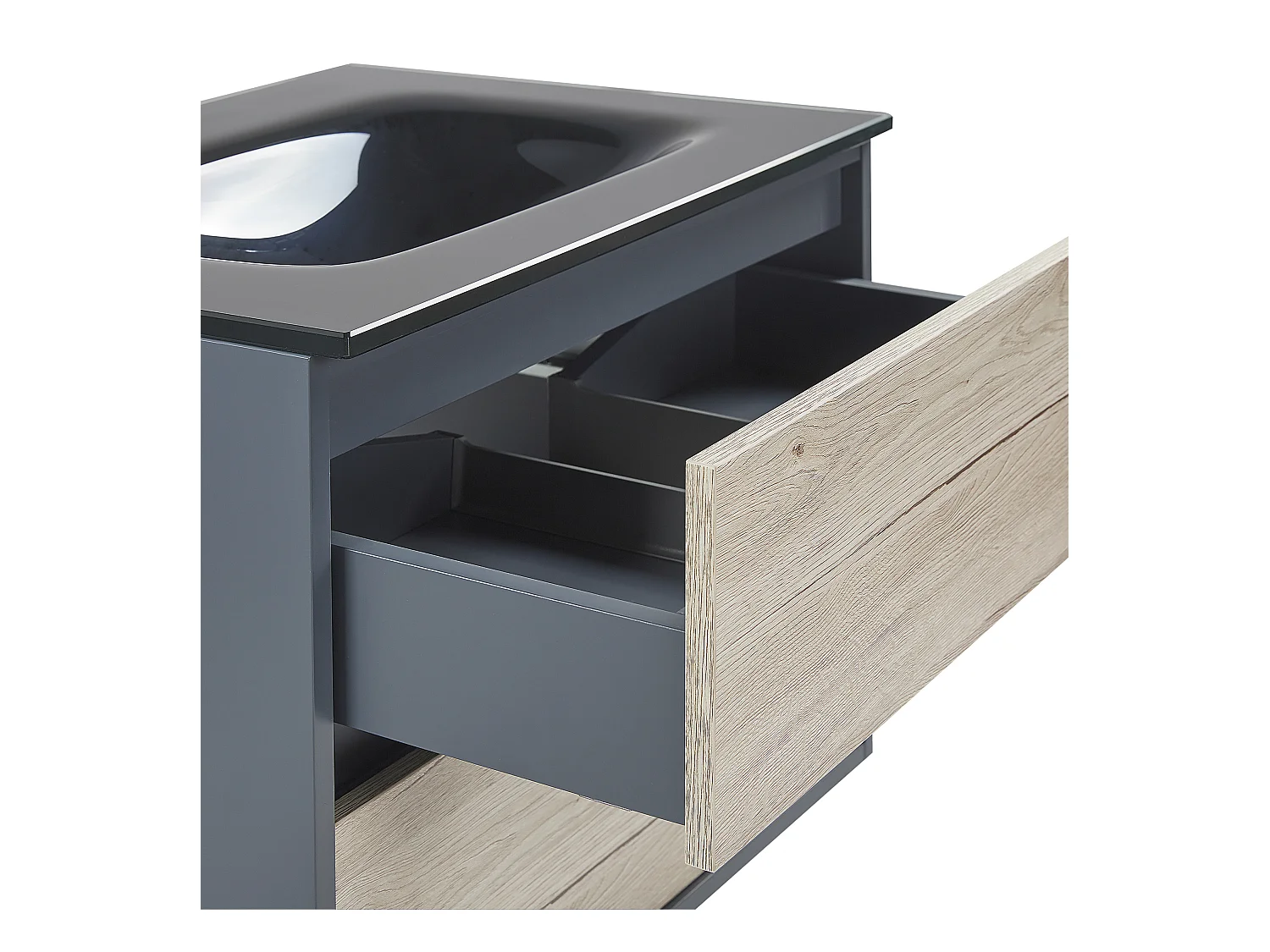 Ensemble de meubles de salle de bain TERUEL Gris