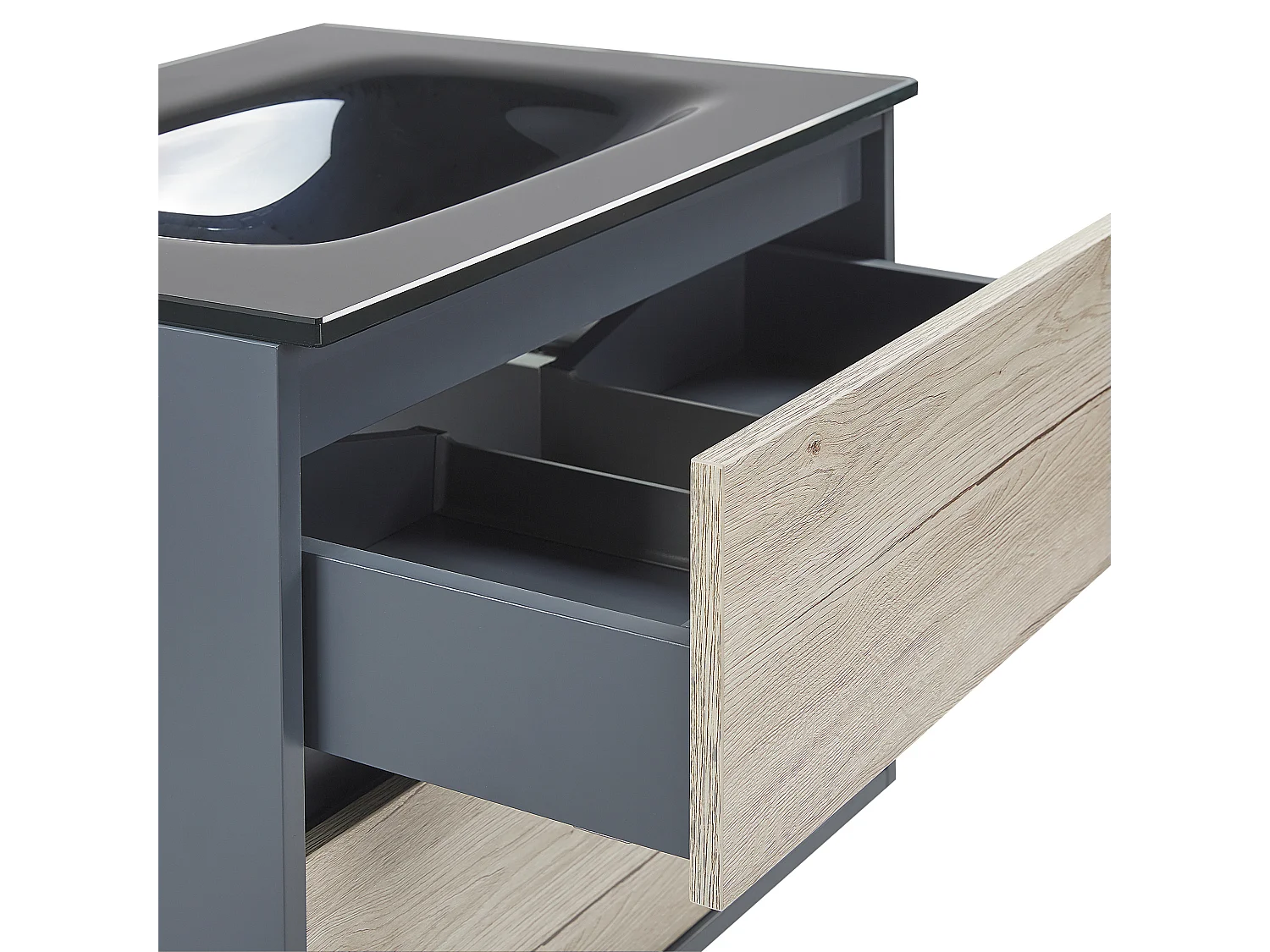 Ensemble de meubles de salle de bain TERUEL Gris