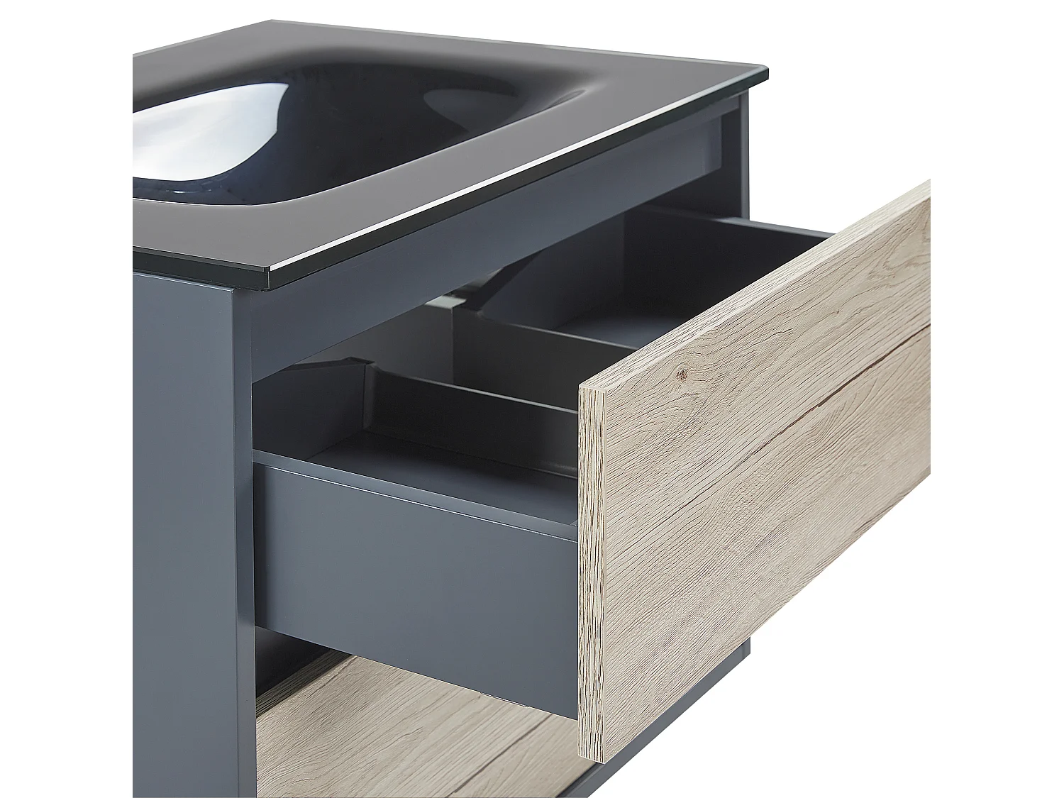 Ensemble de meubles de salle de bain TERUEL Gris