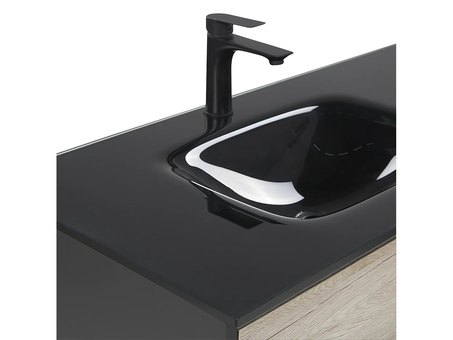 Ensemble de meubles de salle de bain TERUEL Noir