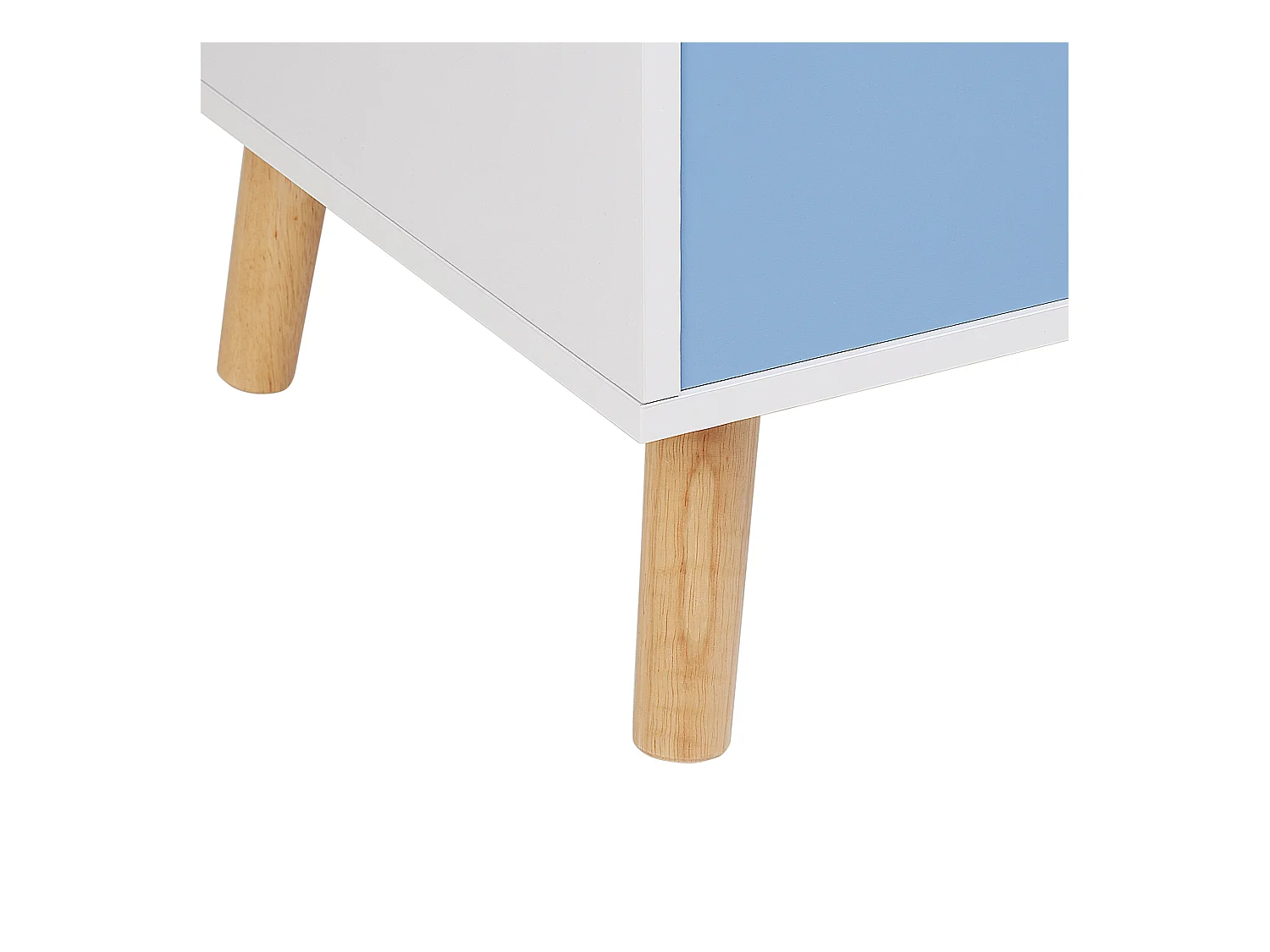 Aufbewahrungskiste blau 43 x 60 cm Spielzeugkiste für Kinderzimmer Casper