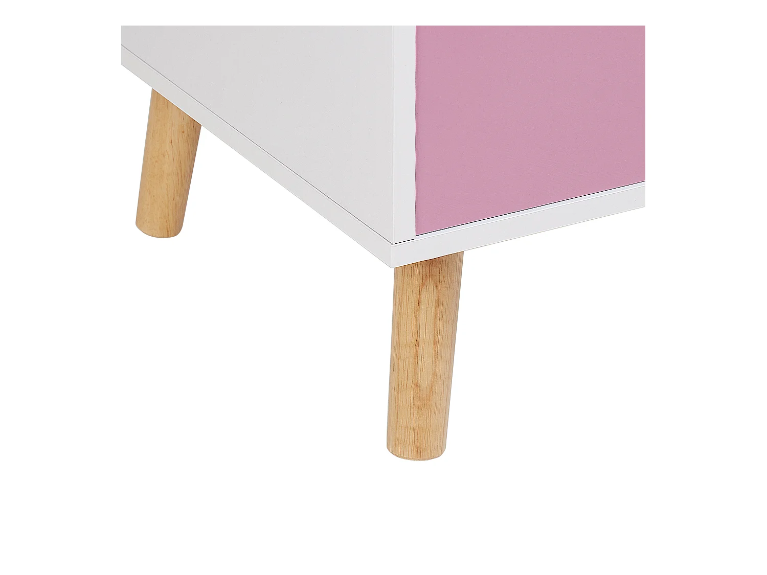 Aufbewahrungskiste rosa 43 x 60 cm Spielzeugkiste für Kinderzimmer Casper