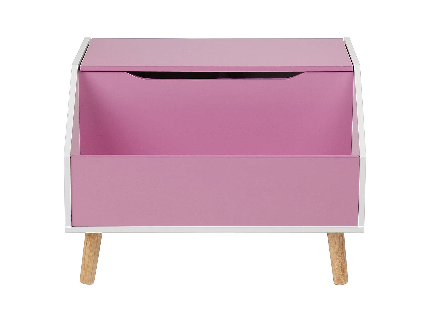 Aufbewahrungskiste rosa 43 x 60 cm Spielzeugkiste für Kinderzimmer Casper