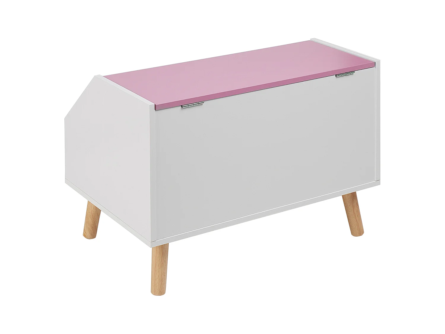Aufbewahrungskiste rosa 43 x 60 cm Spielzeugkiste für Kinderzimmer Casper
