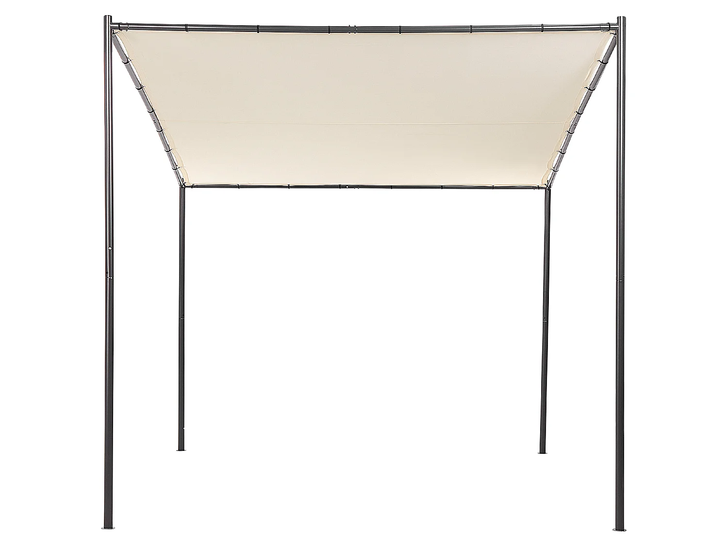 Gazebo VIMINO Metal 282 cm 294 cm Beige