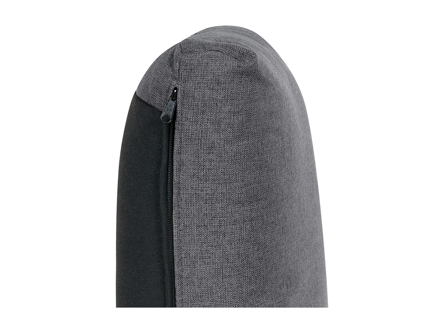 Canapé d'angle modulable UNSTAD Tissu Gris foncé 5 places Côté gauche