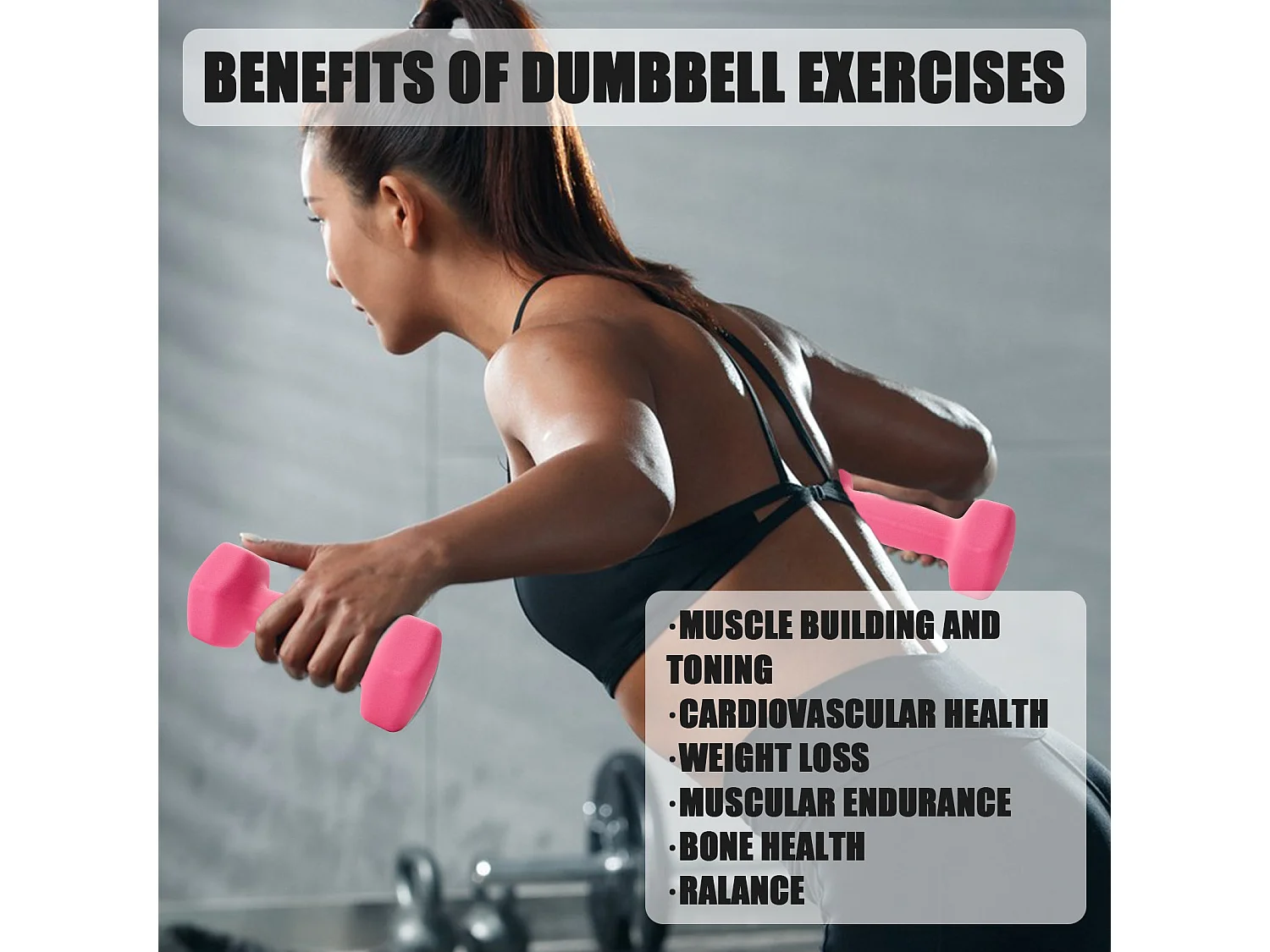 Haltères Néoprène 1kg 2kg 3kg avec Support – Set de 6 Haltères Musculation