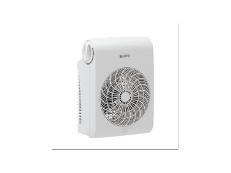 RADIATEUR SOUFFLANT MOBILE - Blanc - 2 allures - Thermostat - Ventilati SUPRA - SB20.2