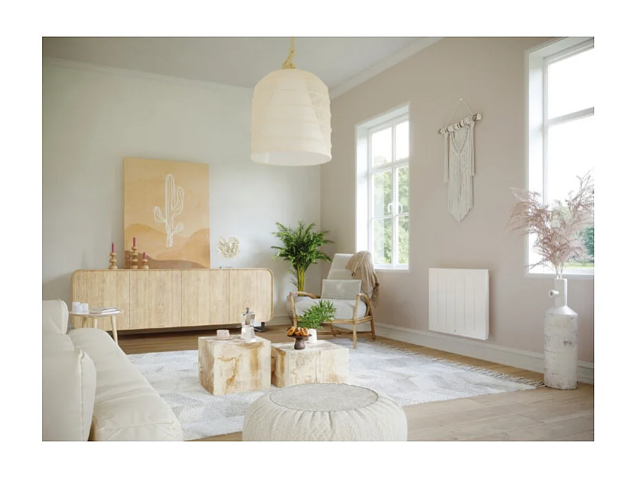 Radiateur électrique KENYA 4 blanc horizontal 1000W THERMOR 414718