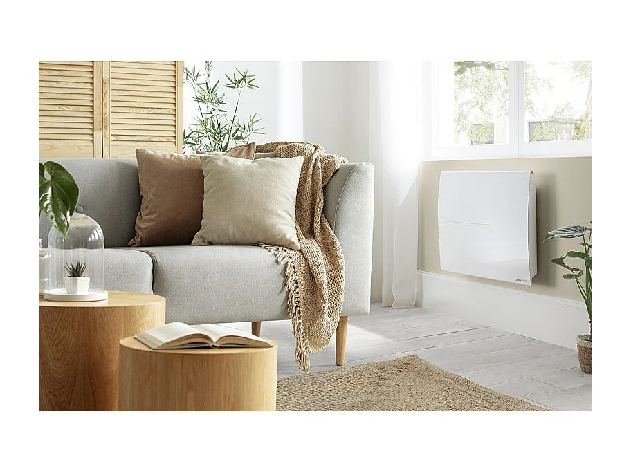 Radiateur électrique 1500W SOKIO horizontal blanc ATLANTIC 503113