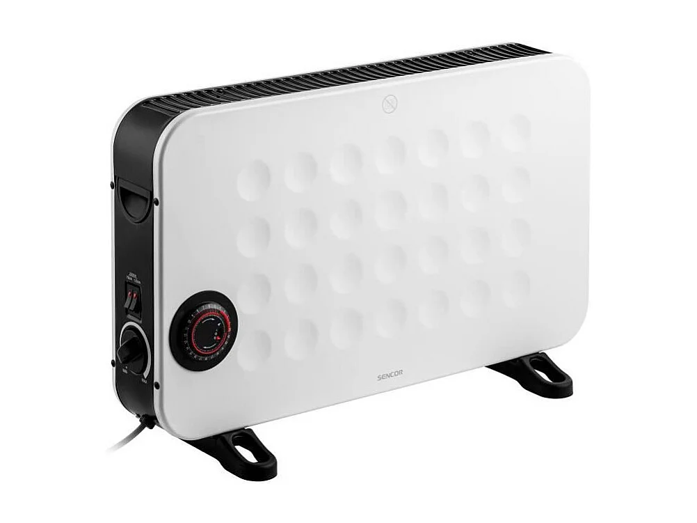 Radiateur - SENCOR - SCF 2100WH - 2000 W - 3 niveaux - Minuterie - Blanc
