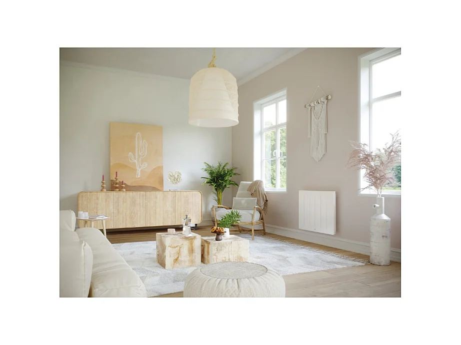 Radiateur électrique KENYA 4 blanc horizontal 1500W THERMOR 414720