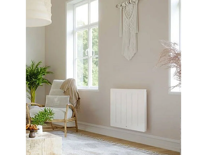 Radiateur électrique connecté KENYA 4 blanc 750W horizontal THERMOR 414717