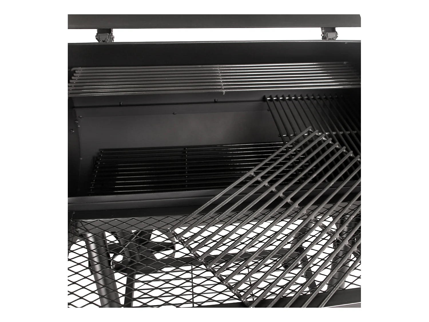 SMOKER YUMA Holzkohlegrill Schwarz