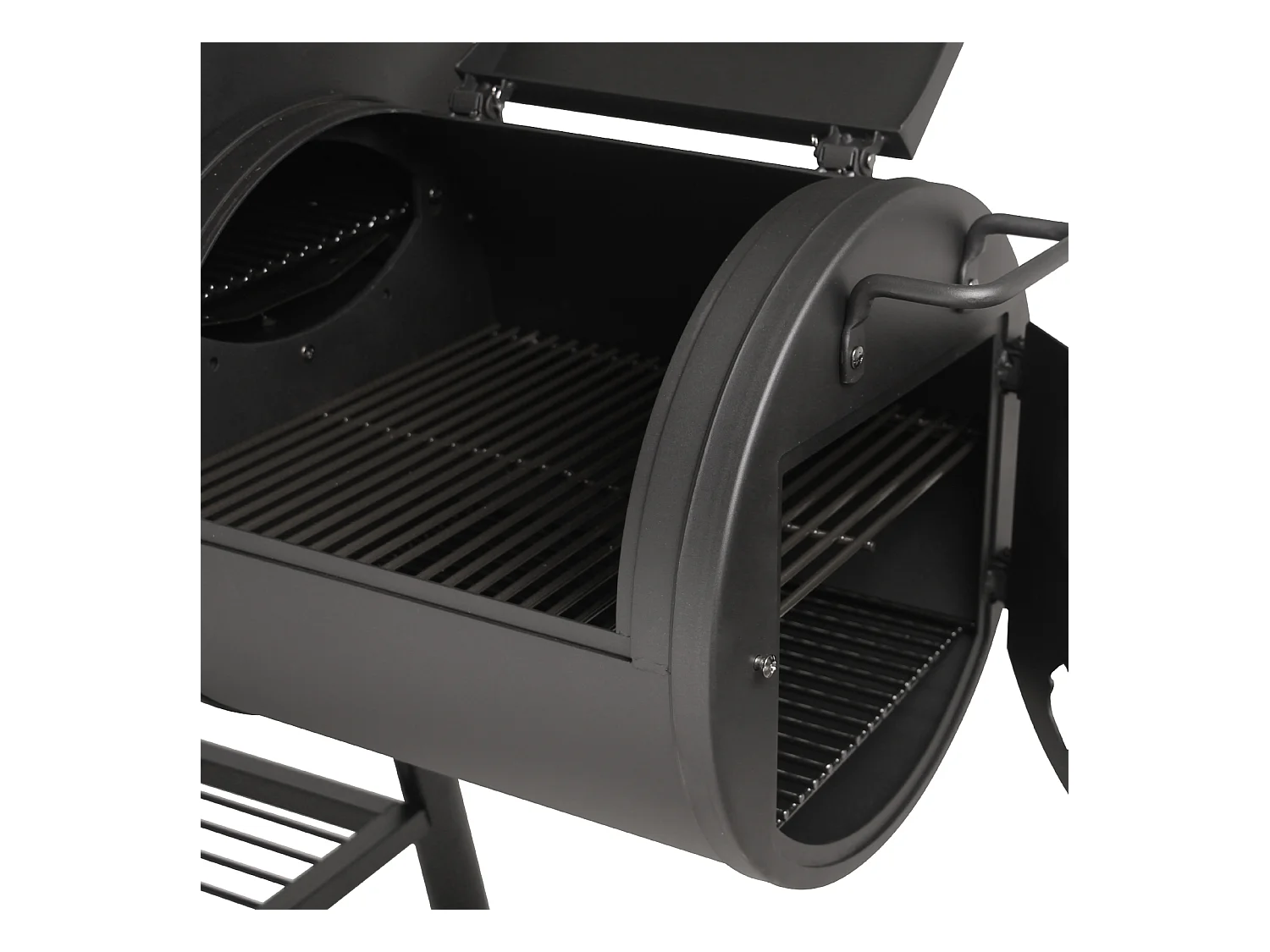 SMOKER YUMA Holzkohlegrill Schwarz