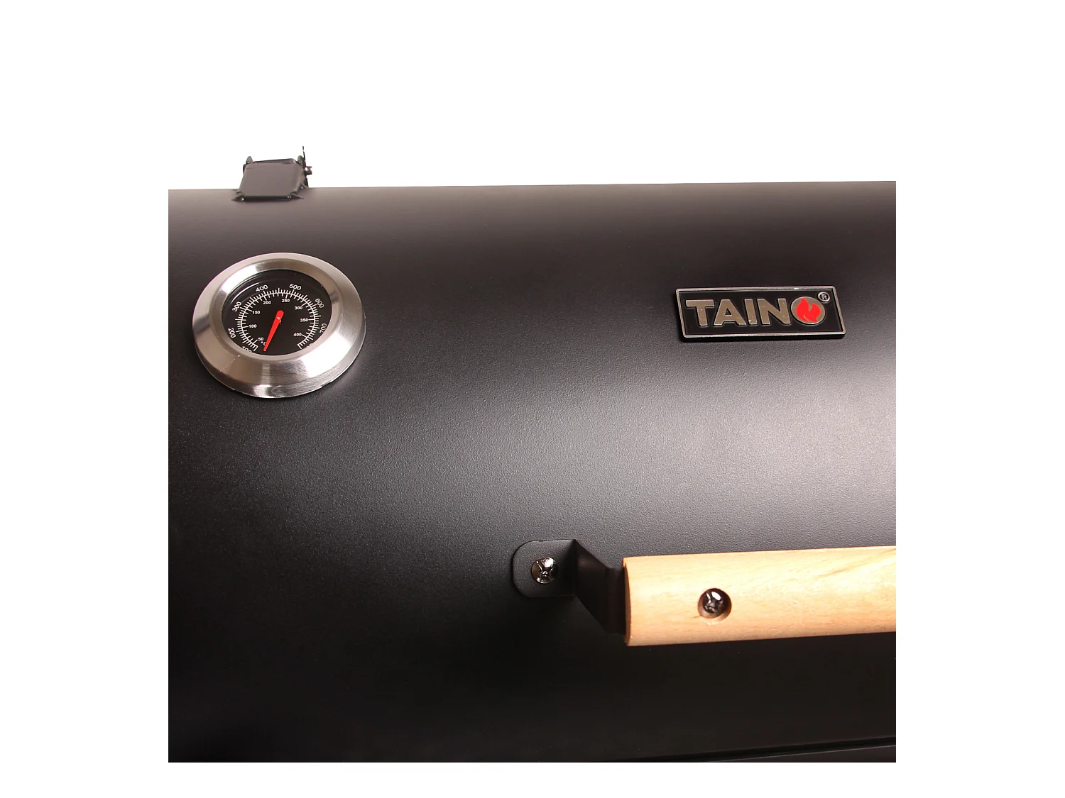 SMOKER YUMA Holzkohlegrill Schwarz