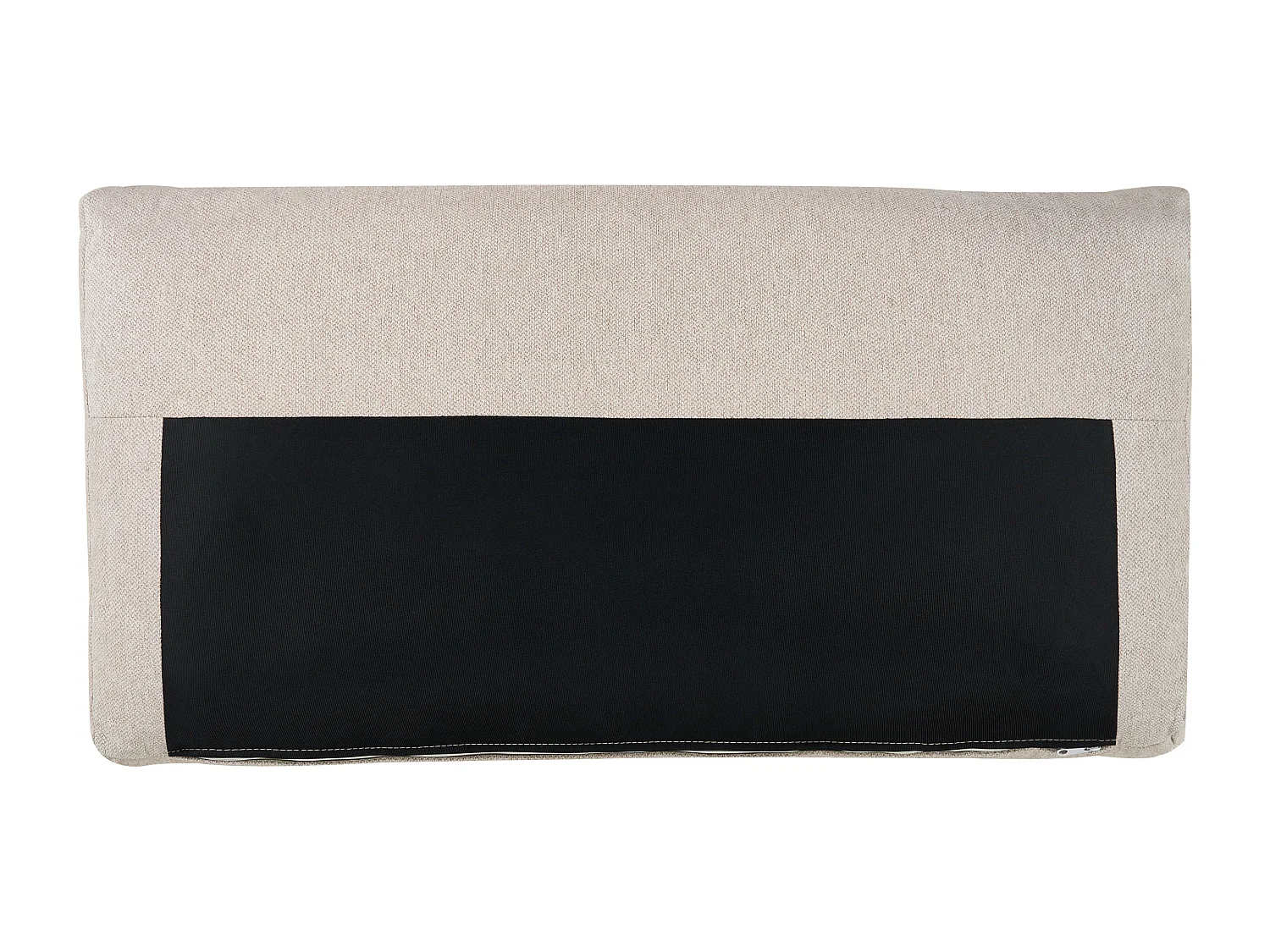 Canapé d'Angle à droite en Tissu Pieds en Bois Beige Siggard