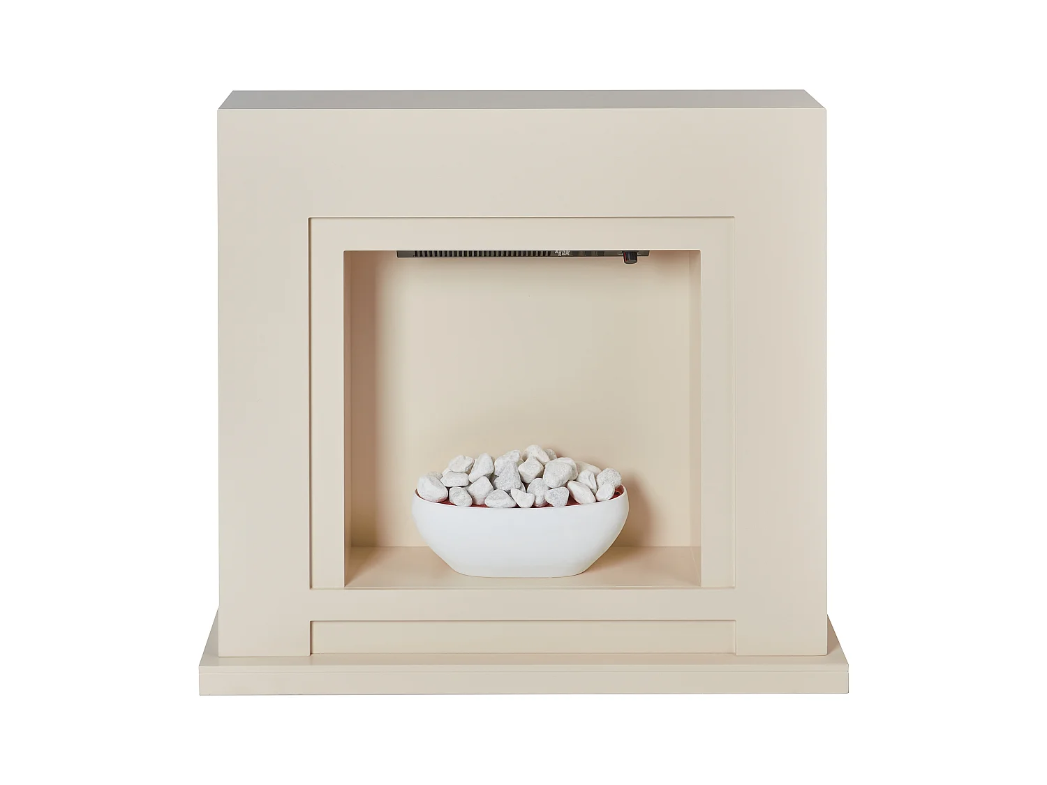 Elektrokamin mit Heizfunktion SAHARA Beige