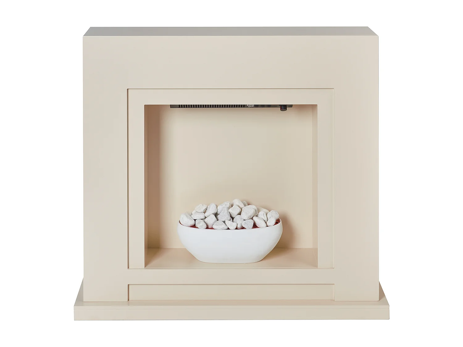 Chauffage de cheminée électrique SAHARA Beige