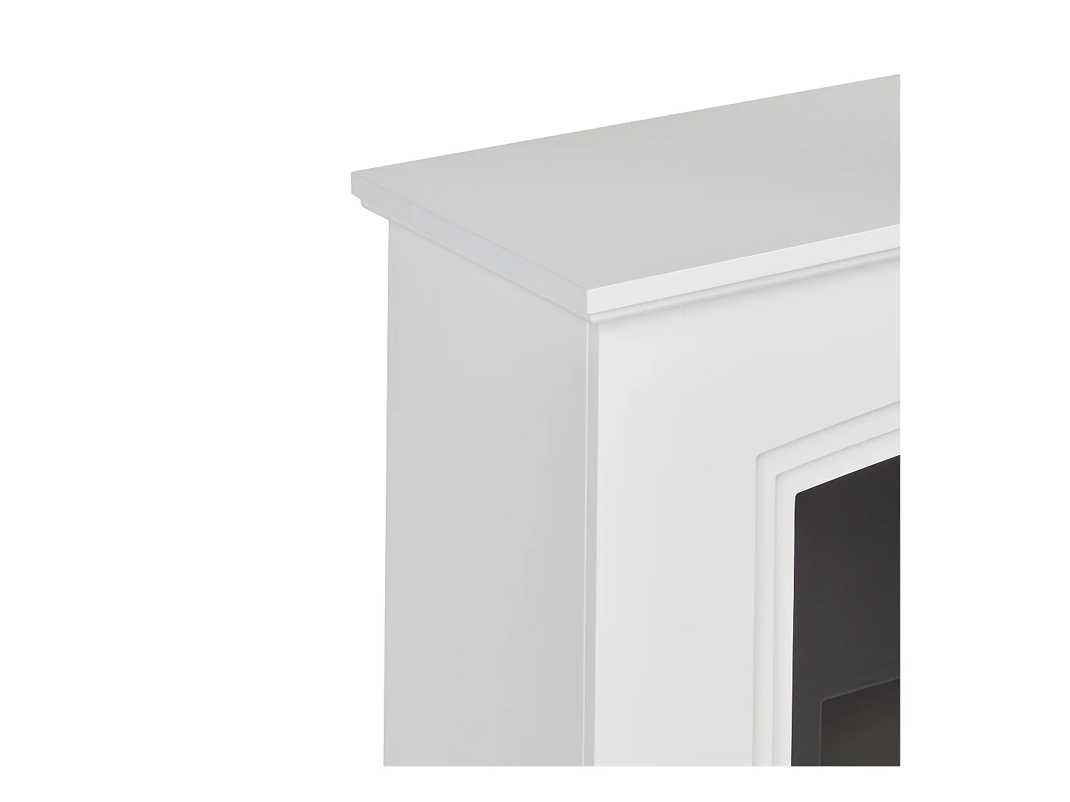 Chauffage de cheminée électrique NYIRI Blanc