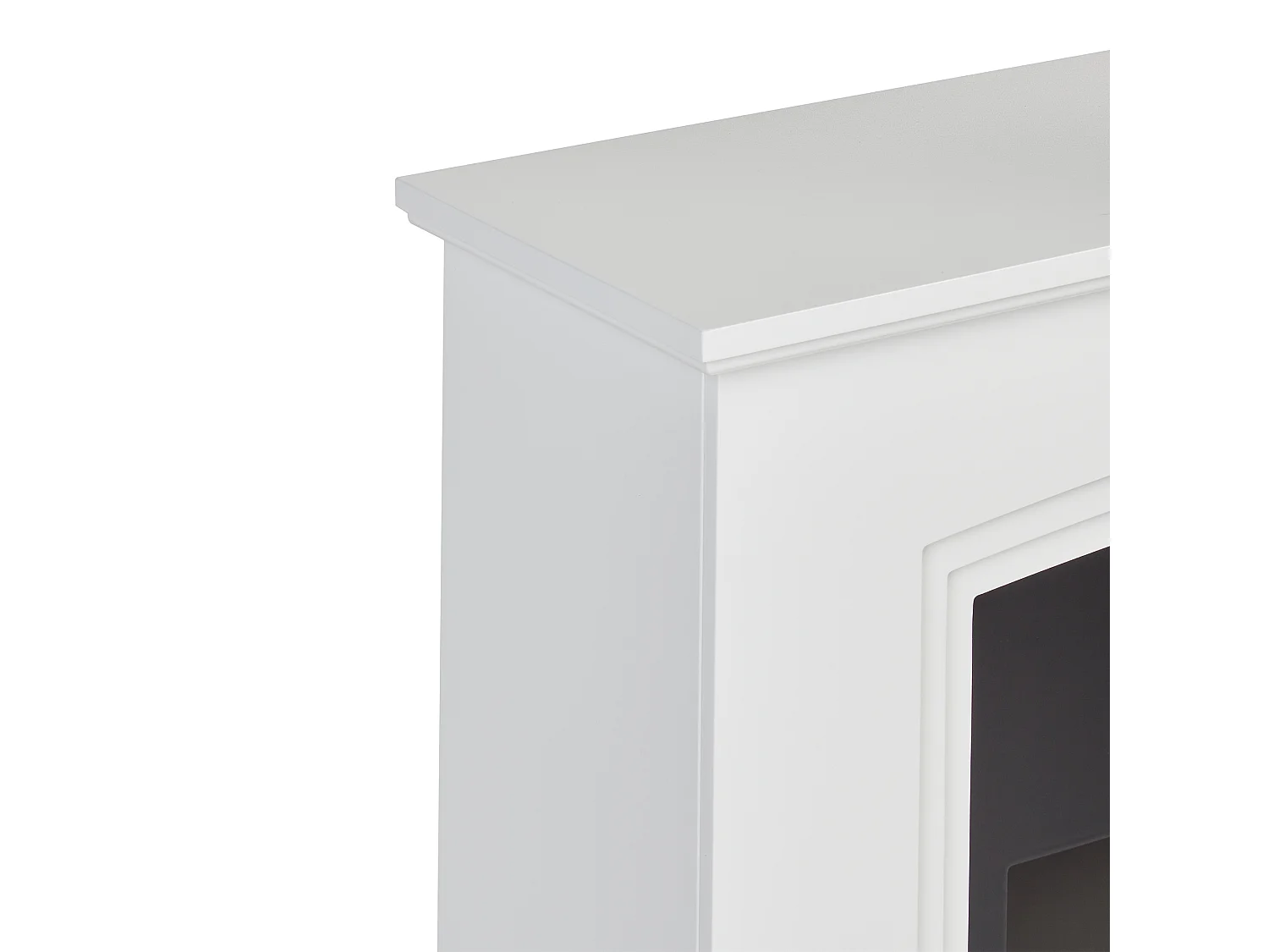 Chauffage de cheminée électrique NYIRI Blanc