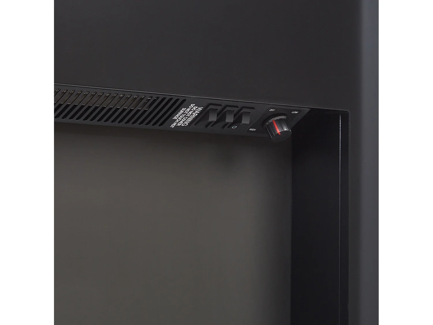 Chauffage de cheminée électrique NYIRI Blanc