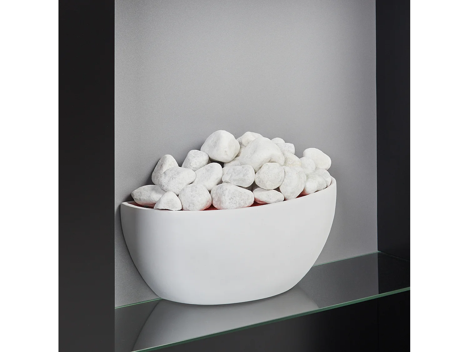 Elektrokamin mit Heizfunktion DJURAB Schwarz