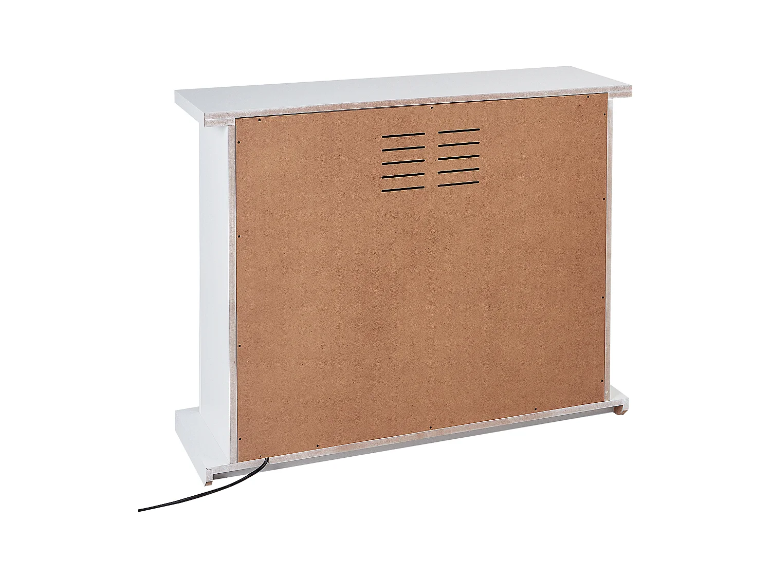 Elektrokamin mit Heizfunktion KAROO mit Fernbedienung Weiss