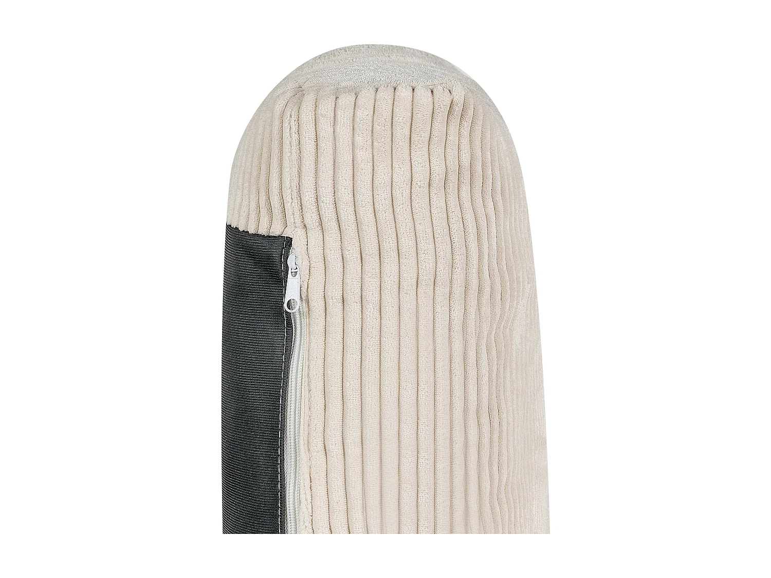 Hoekbank SIGGARD Corduroy Lichtbeige 4-zitter Linkerzijde