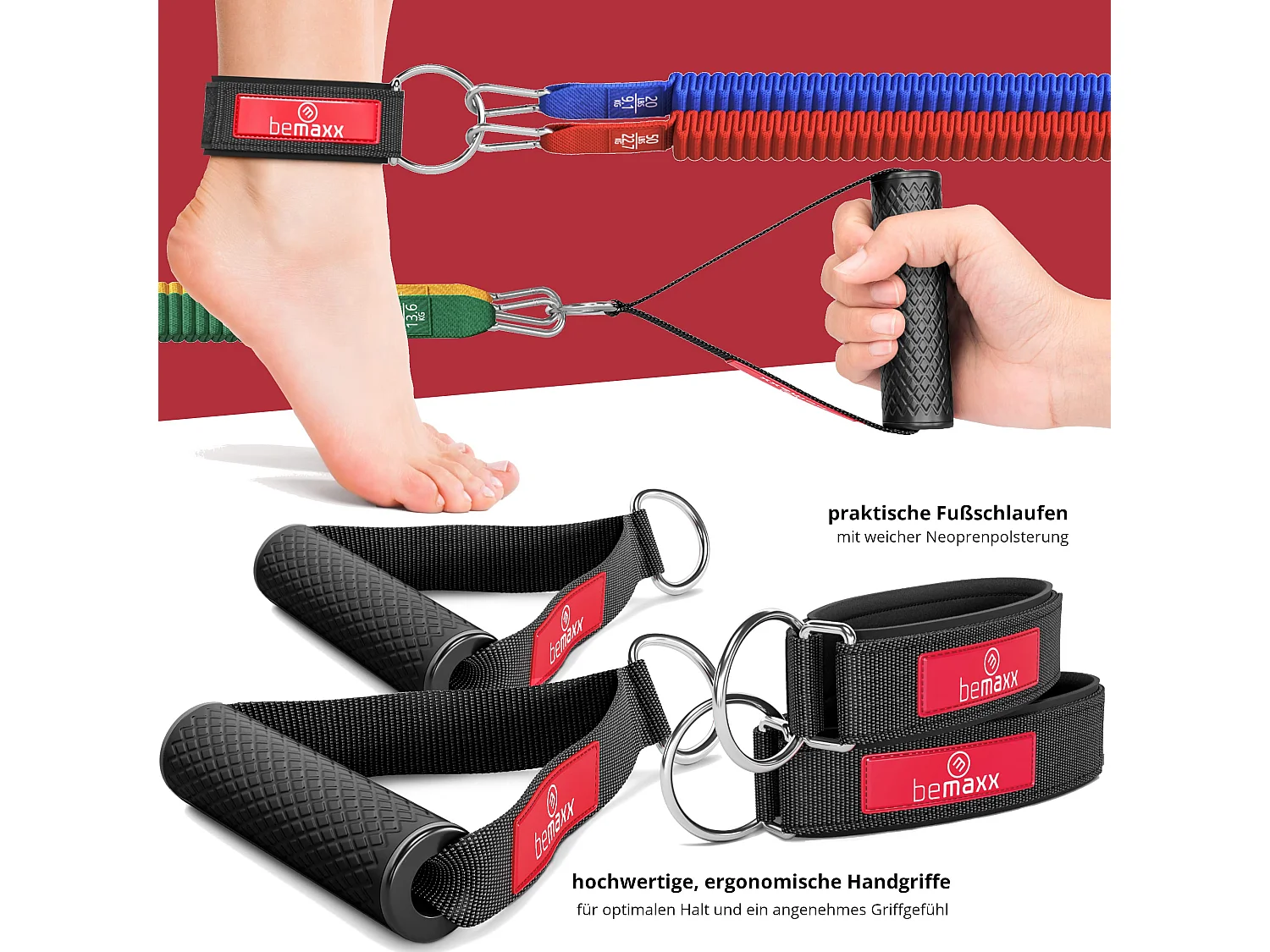 Resistance Widerstandsband Set Textil mit