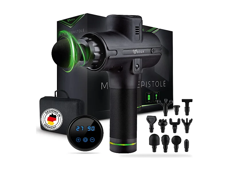 Wellax Massagepistole - Leistungsstarke Gymnastic