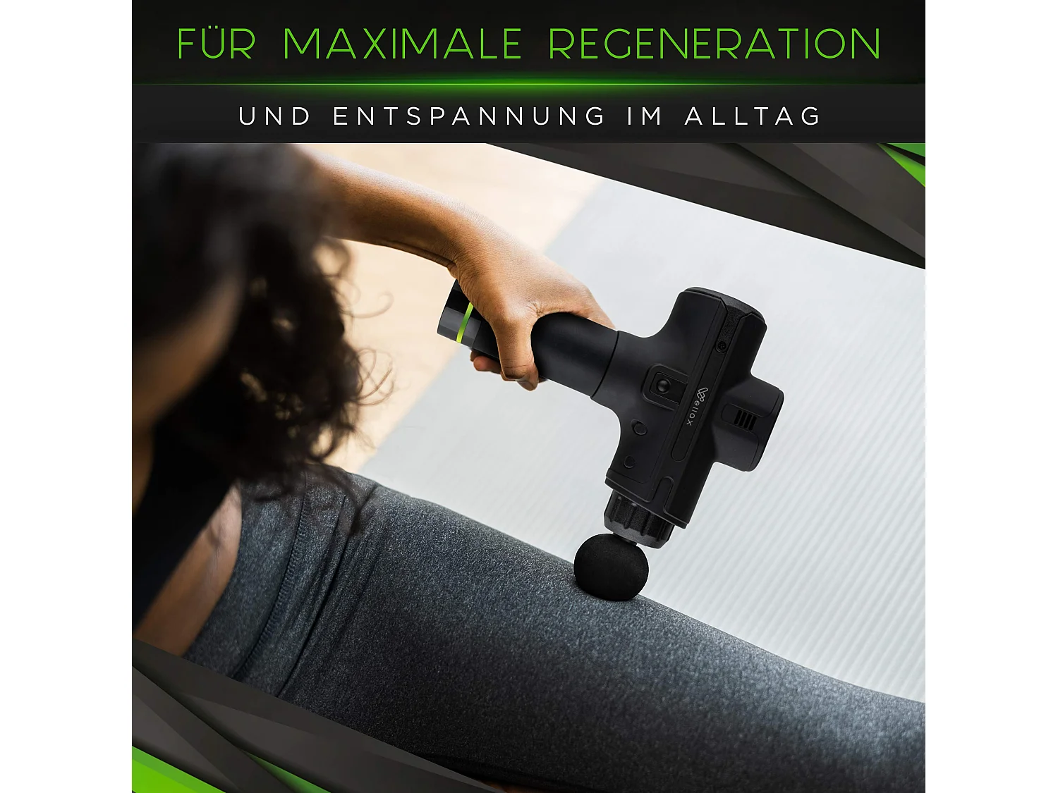 Wellax Massagepistole - Leistungsstarke Gymnastic