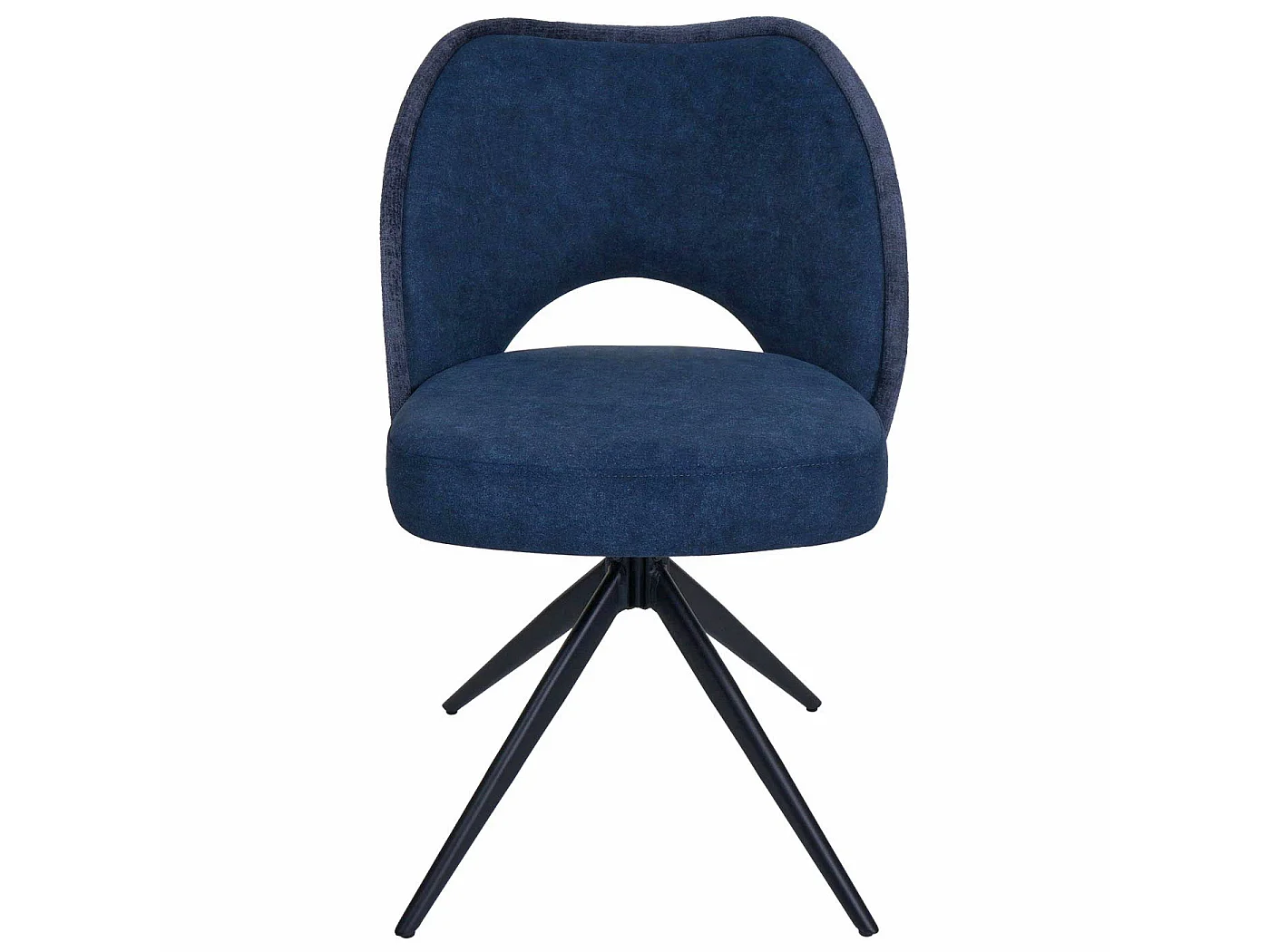 Chaise de salle à manger MCW-N72 (lot de 2),  bleu