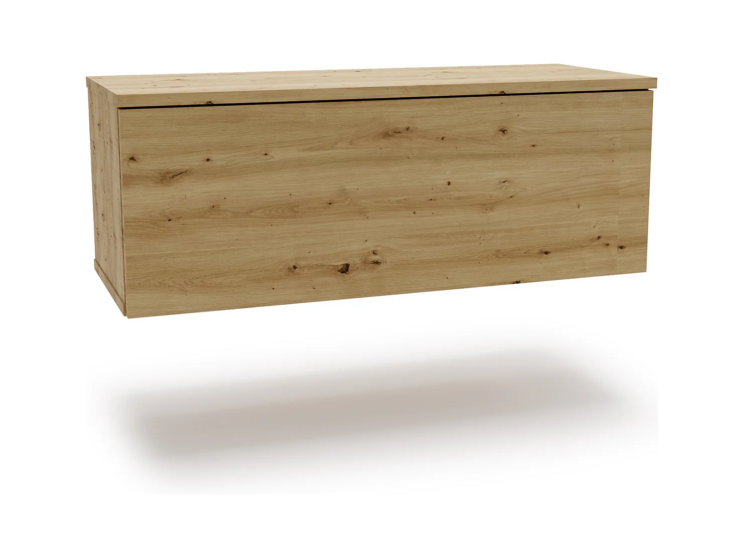 Armoire RTV Nicole 80 cm - couleur chêne artisanal