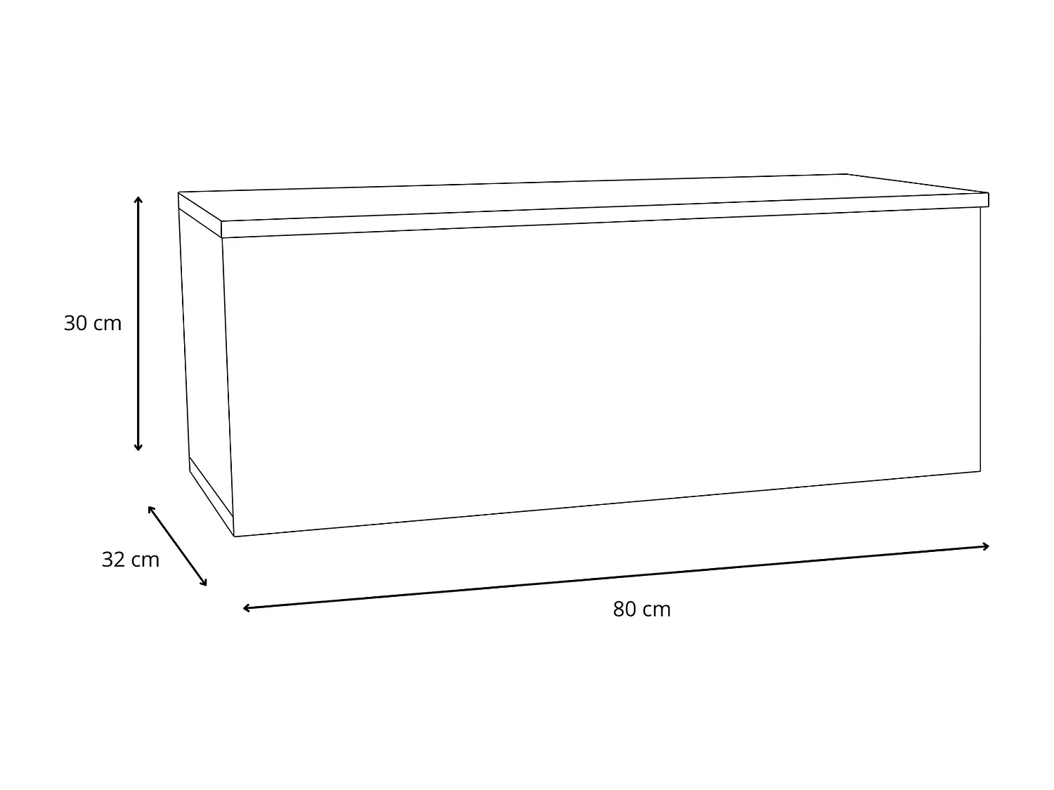 Armoire RTV Nicole 80 cm - couleur chêne artisanal