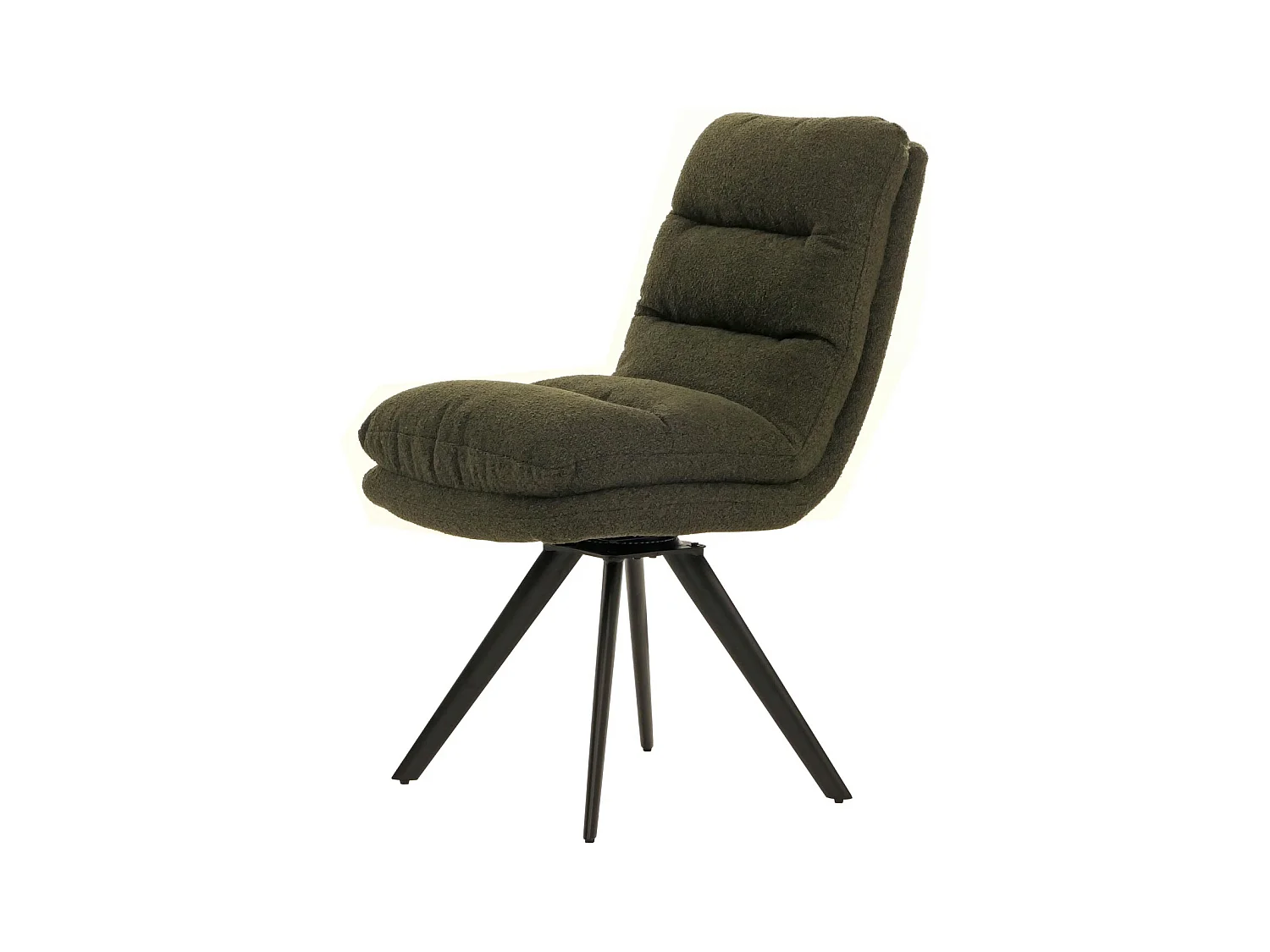 Chaise de salle à manger MCW-G66 Bouclé (lot de 6),  vert