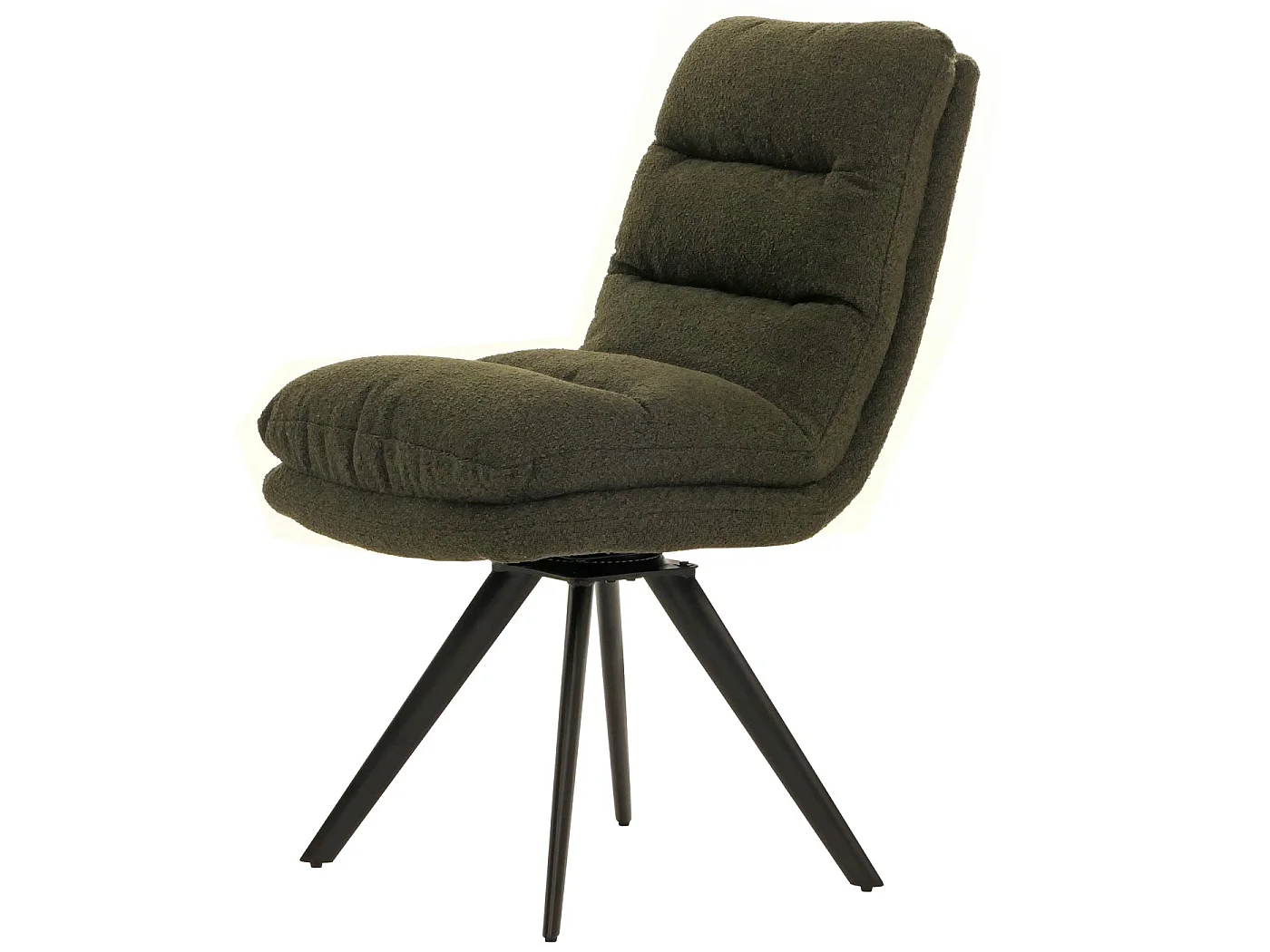 Chaise de salle à manger MCW-G66 Bouclé (lot de 6),  vert