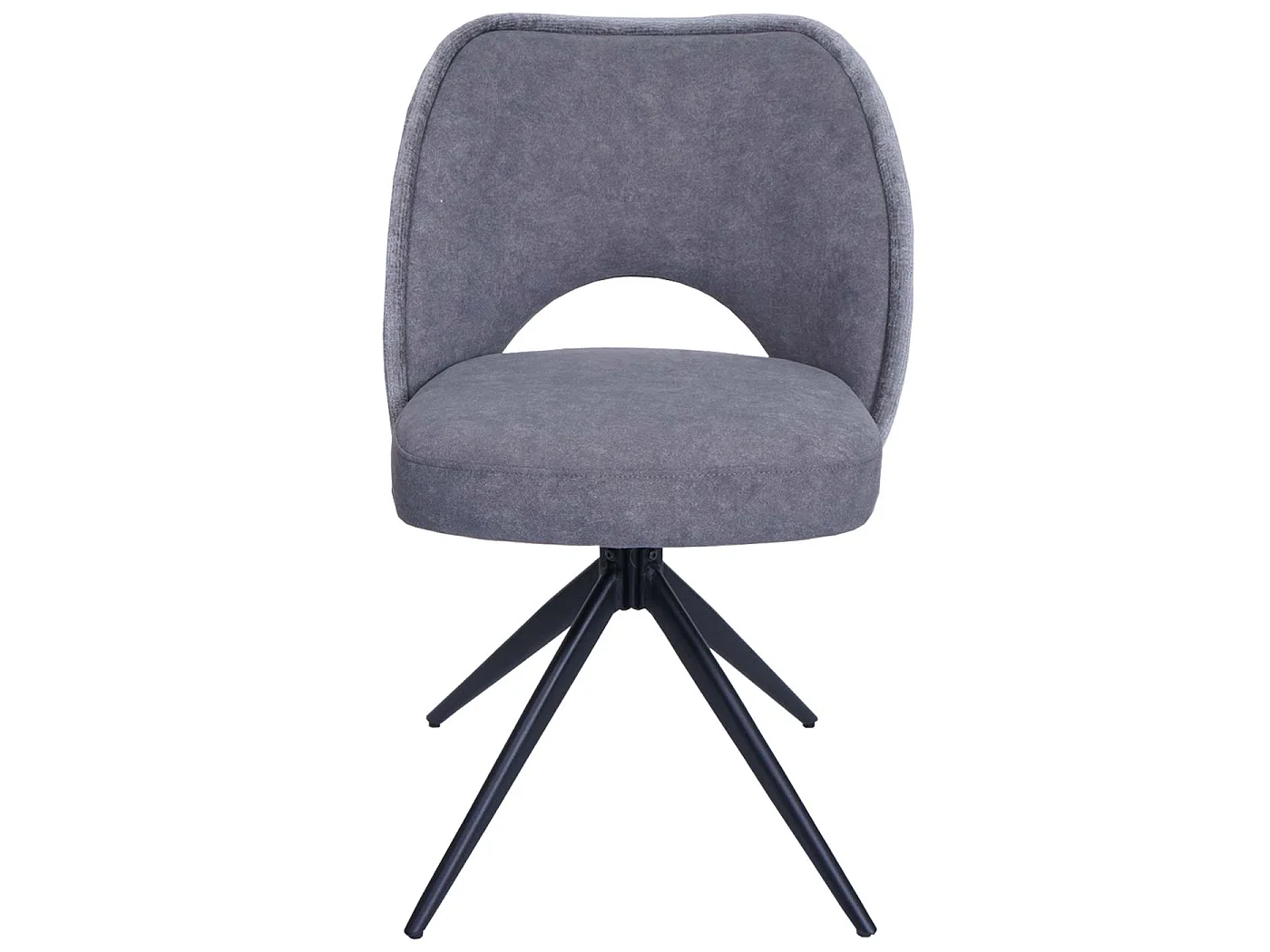 Dining chair MCW-N72 (set of 6),  dark grey