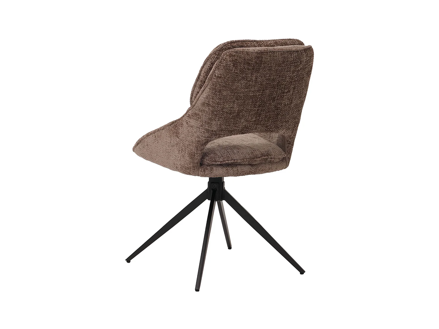 Chaise de salle à manger MCW-N73 (lot de 6),  marron