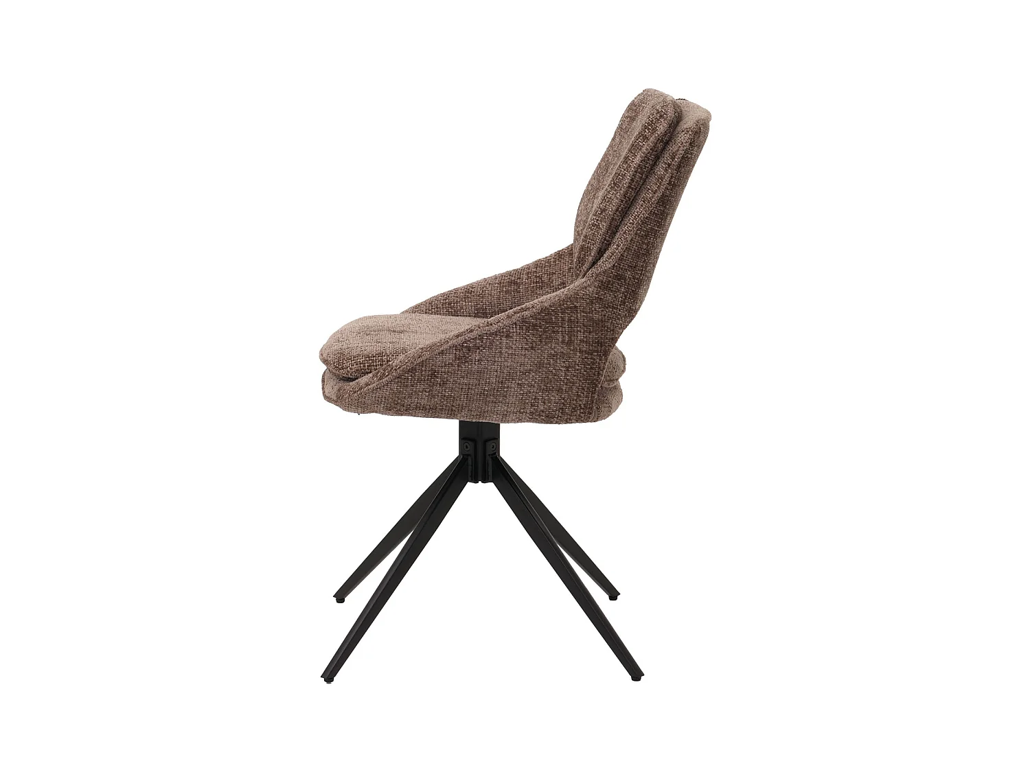 Chaise de salle à manger MCW-N73 (lot de 6),  marron