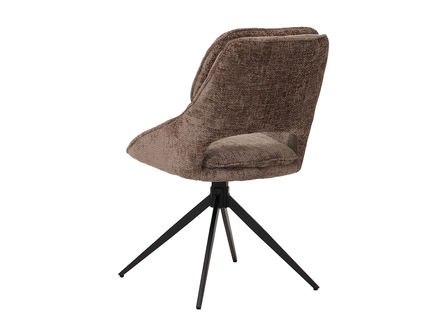 Chaise de salle à manger MCW-N73 (lot de 6),  marron