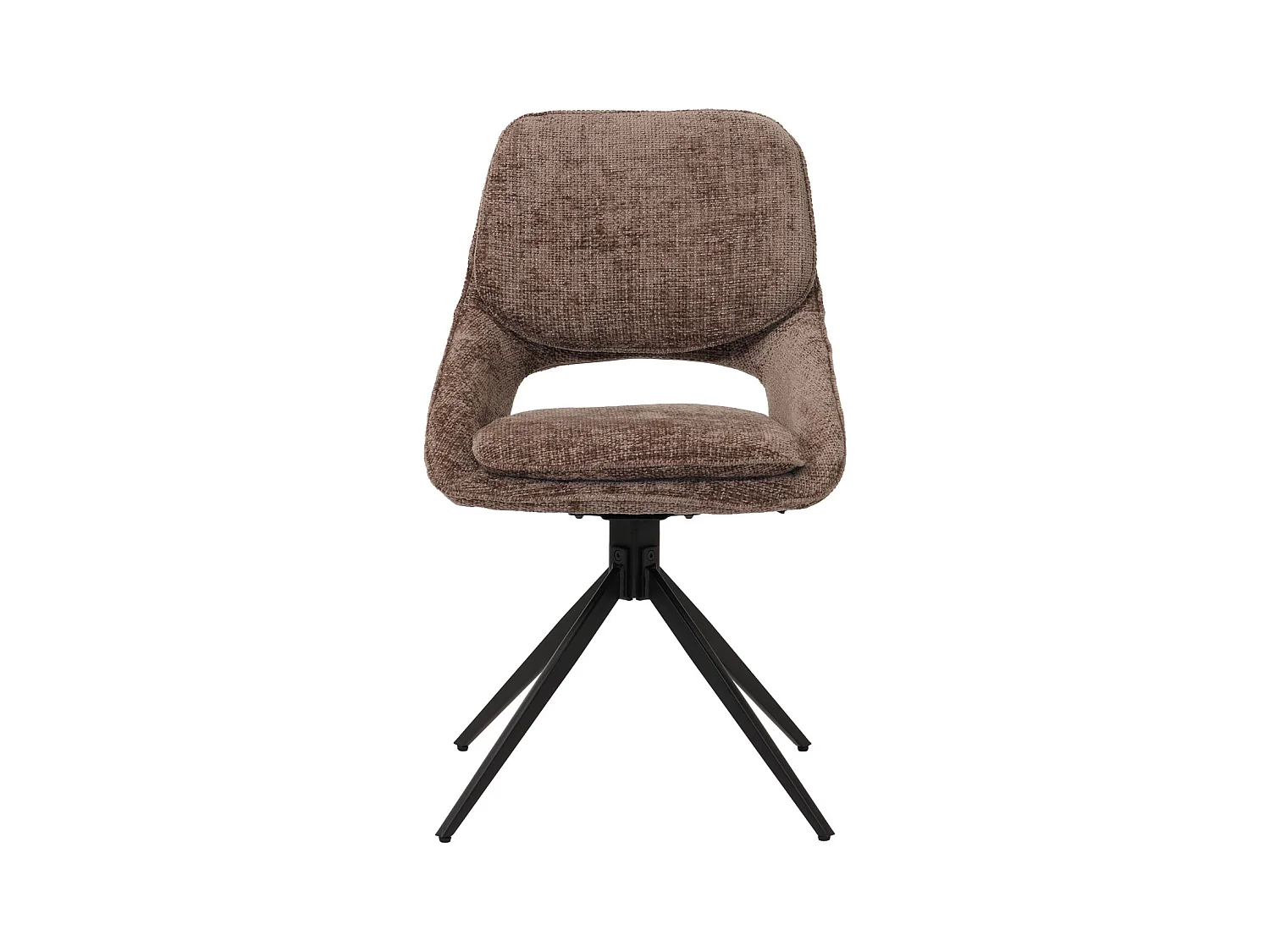 Chaise de salle à manger MCW-N73 (lot de 2),  marron